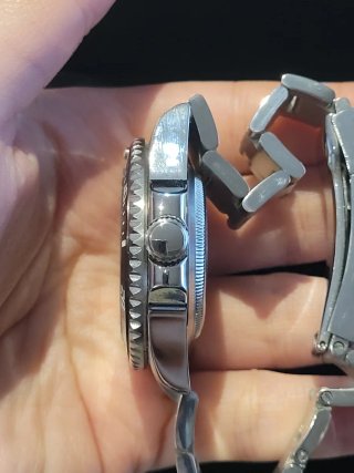 Reloj Seiko Mod Black Submariner