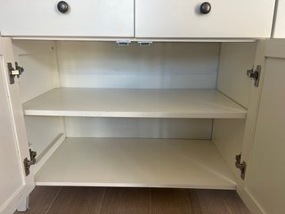 Aparador Blanco Ikea 136x45x86