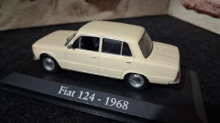 Fiat 124 1968 Escala Escala 1:43