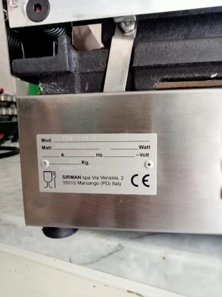 Piastra professionale Sirman