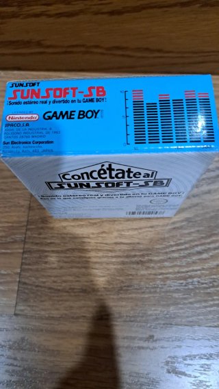Altavoces Sunsoft SB para Game Boy de Spaco