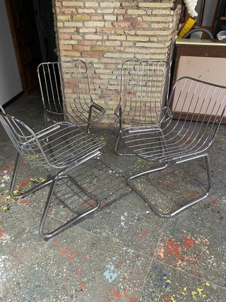 Set 4 Sillas attrib. Gastone Rinaldi New Age
