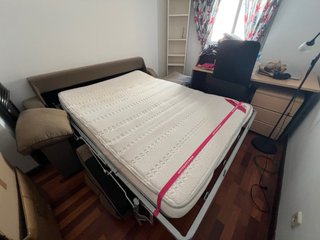 Sofá Cama Suinta Apertura Italiana Memory Foam