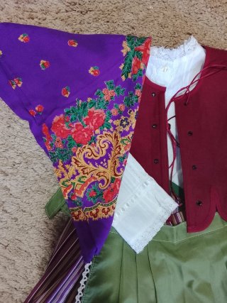 Traje regional niña de 4 años