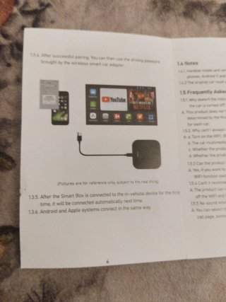 Adaptador USB Inalámbrico 2 en 1 CarPlay