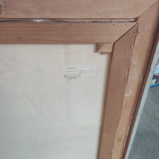Quadro olio su tela ATTILIO GATTAFU'"sogno"