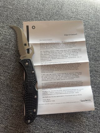 Spyderco Endura 4 Herramienta de corte