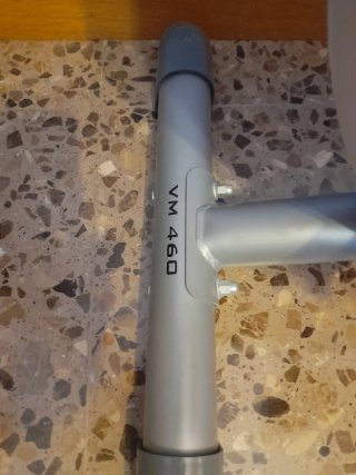 Bicicleta Estática Azul y Gris