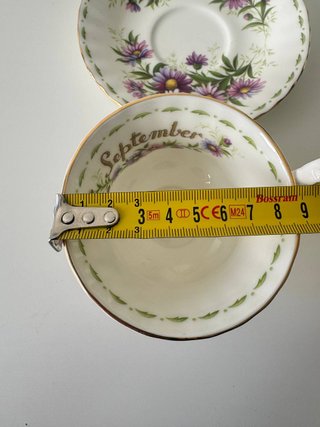 Taza de té vintage Royal Albert “September”