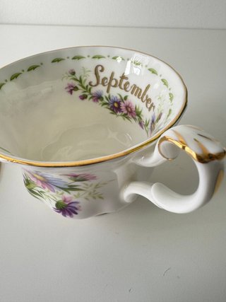 Taza de té vintage Royal Albert “September”