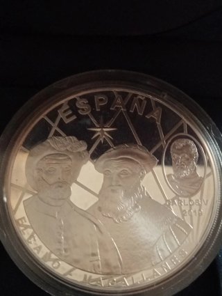 Moneda 10€ Plata FNMT V Centenario .