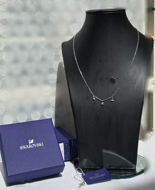 Collar Swarovski Trio Plata