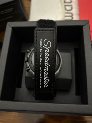 Swatch x Omega Mission To Moonphase Nero