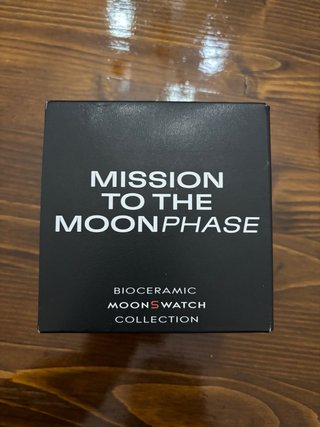 Swatch x Omega Mission To Moonphase Nero