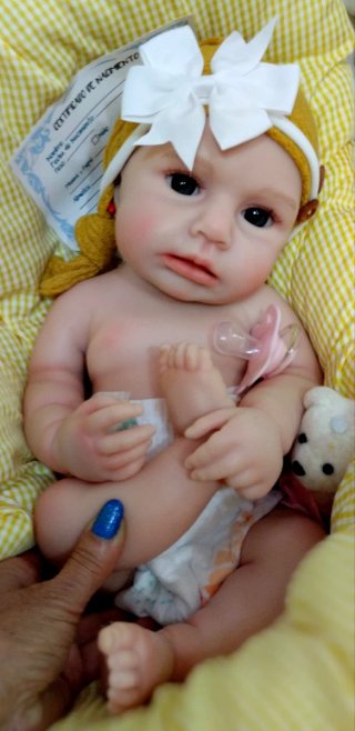 Bebé Reborn Silicona Completa
