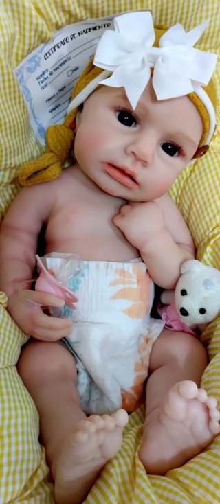Bebé Reborn Silicona Completa