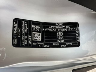 Ford Transit 350 96kW L4H3 Van Trend RWD