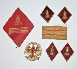 Lote Insignias Sargento Ejército Español Años 60