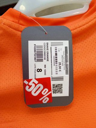 Chándal J'hayber JR Naranja y Negro