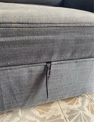 Sofá modular gris 3 plazas Ikea