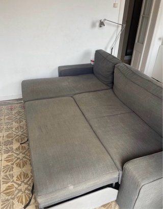 Sofá modular gris 3 plazas Ikea
