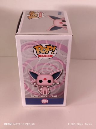 Funko Pop Espeon Flocked 884 Pokémon