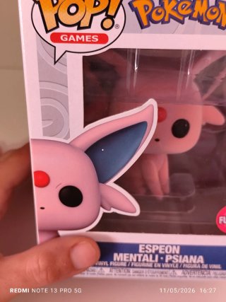 Funko Pop Espeon Flocked 884 Pokémon