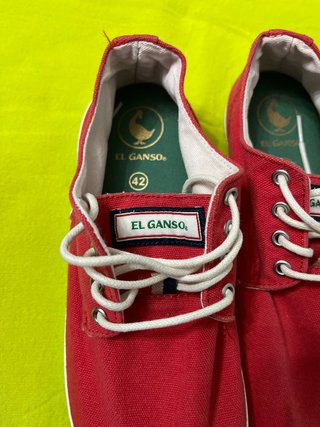 Tênis El Ganso Vermelhos Homem T42 Canvas