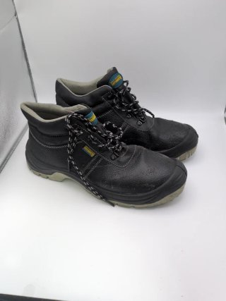 Botas de seguridad negras y grises