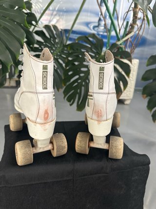 Patines Escolares Blancos Talla 37