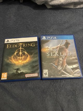 Pack Elden Ring PS5 + Sekiro PS4