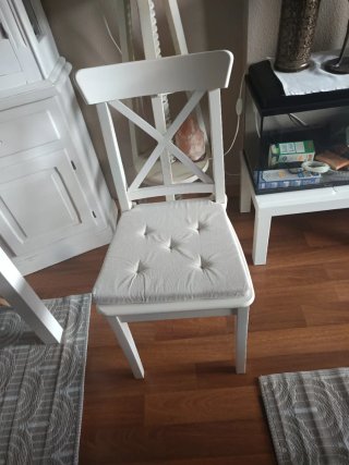 Silla Blanca IKEA Rosentorp/Ingolf