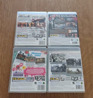 Lotto 4 Giochi Playstation PS3