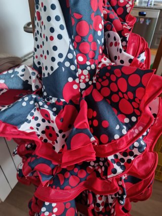 Vestido Flamenca Paco Álvarez Multicolor
