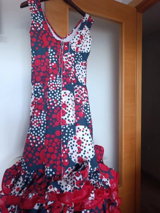 Vestido Flamenca Paco Álvarez Multicolor