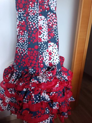 Vestido Flamenca Paco Álvarez Multicolor