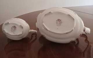 Salseras Royal Albert porcelana floral