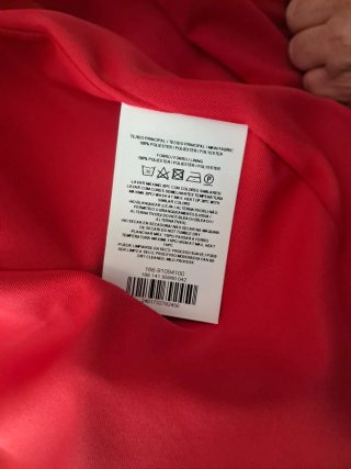 Blazer Rojo Fórmula Joven Talla 42