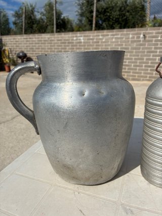 Set 4 Contenitori Latte Antichi Rari