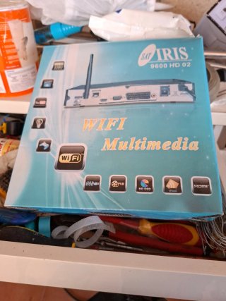 IRIS 9600 HD 02 Receptor Satélite WiFi