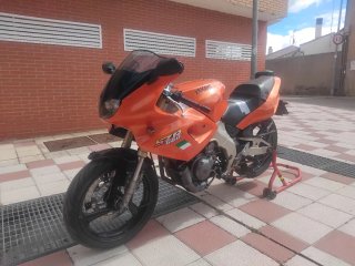Yamaha SZR 660 Naranja/Negra