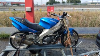 Yamaha SZR 660 Naranja/Negra