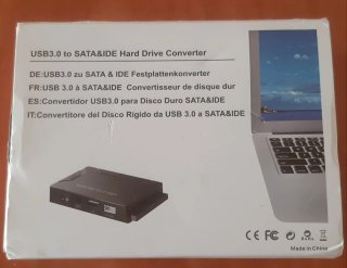 Adaptador USB 3.0 a SATA/IDE HDD