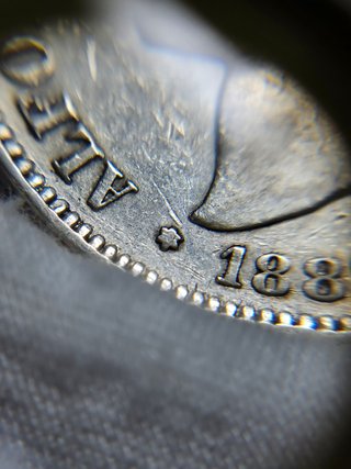 Moneda de plata 5 Pesetas 1882 *82 MSM de España
