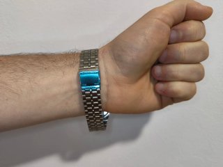Reloj Casio Azul y Plateado