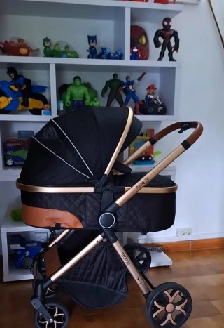 Carrito Bebé Capazo Comvertible En Silla