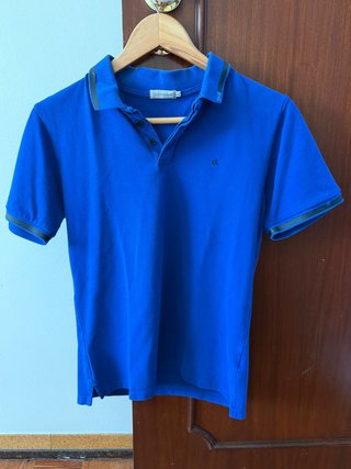 Polo Calvin Klein Jeans Azul Cobalto Tam. S