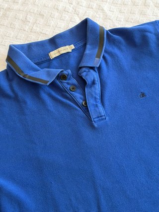 Polo Calvin Klein Jeans Azul Cobalto Tam. S