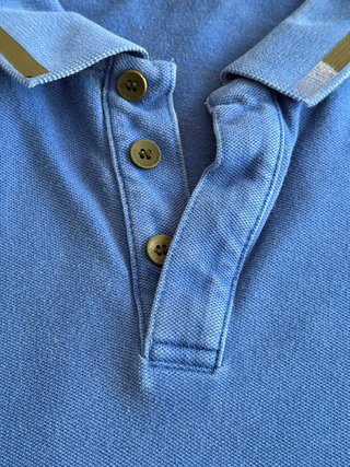 Polo Calvin Klein Jeans Azul Cobalto Tam. S