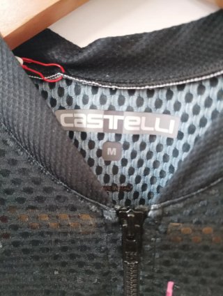 Maillot Castelli Rosso Corsa Talla S